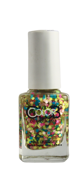 Color Club Neon Rainbow Chunky Glitter