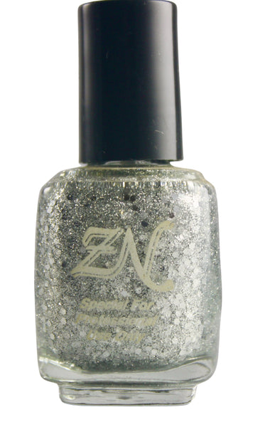 Silver Chunky Glitter Nail Polish