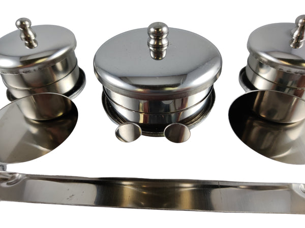 3 - Piece Stainless Steel Powder & Liquid Set