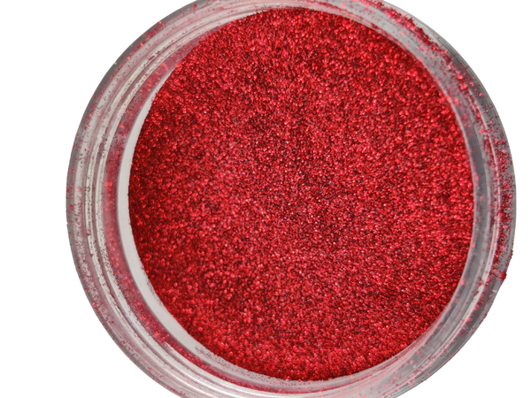 Red fine glitter