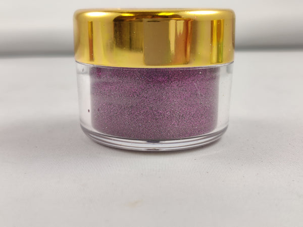 magenta glitter