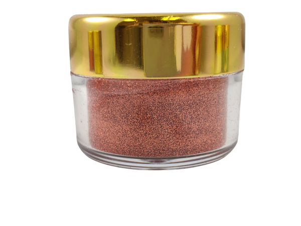 orange glitter