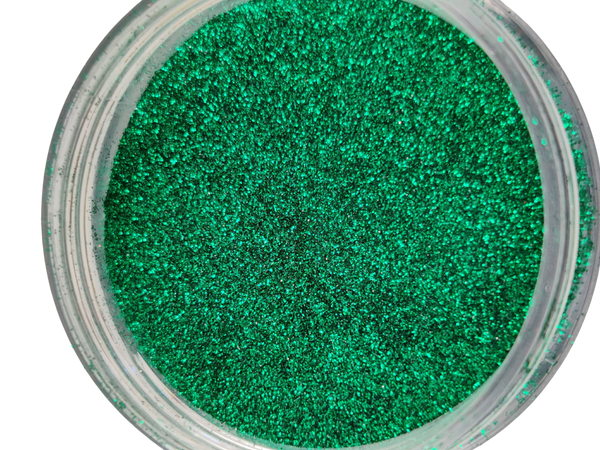 green glitter