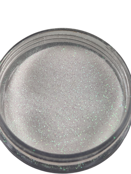 white glitter