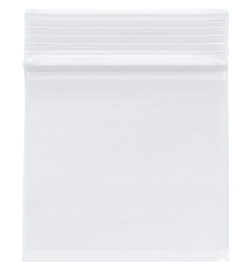3X3 Plastic Reclosable Zipper Bags
