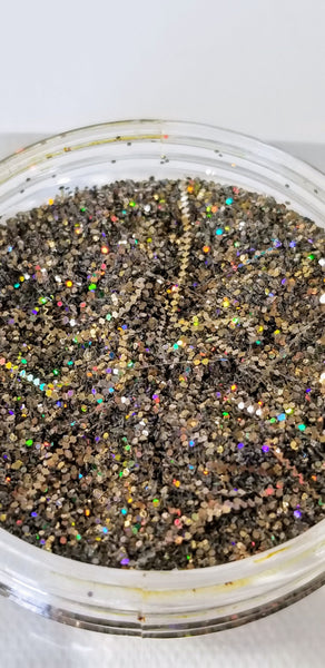 Silver Multi- Glitter - Tru-Form Nails & Cosmetics