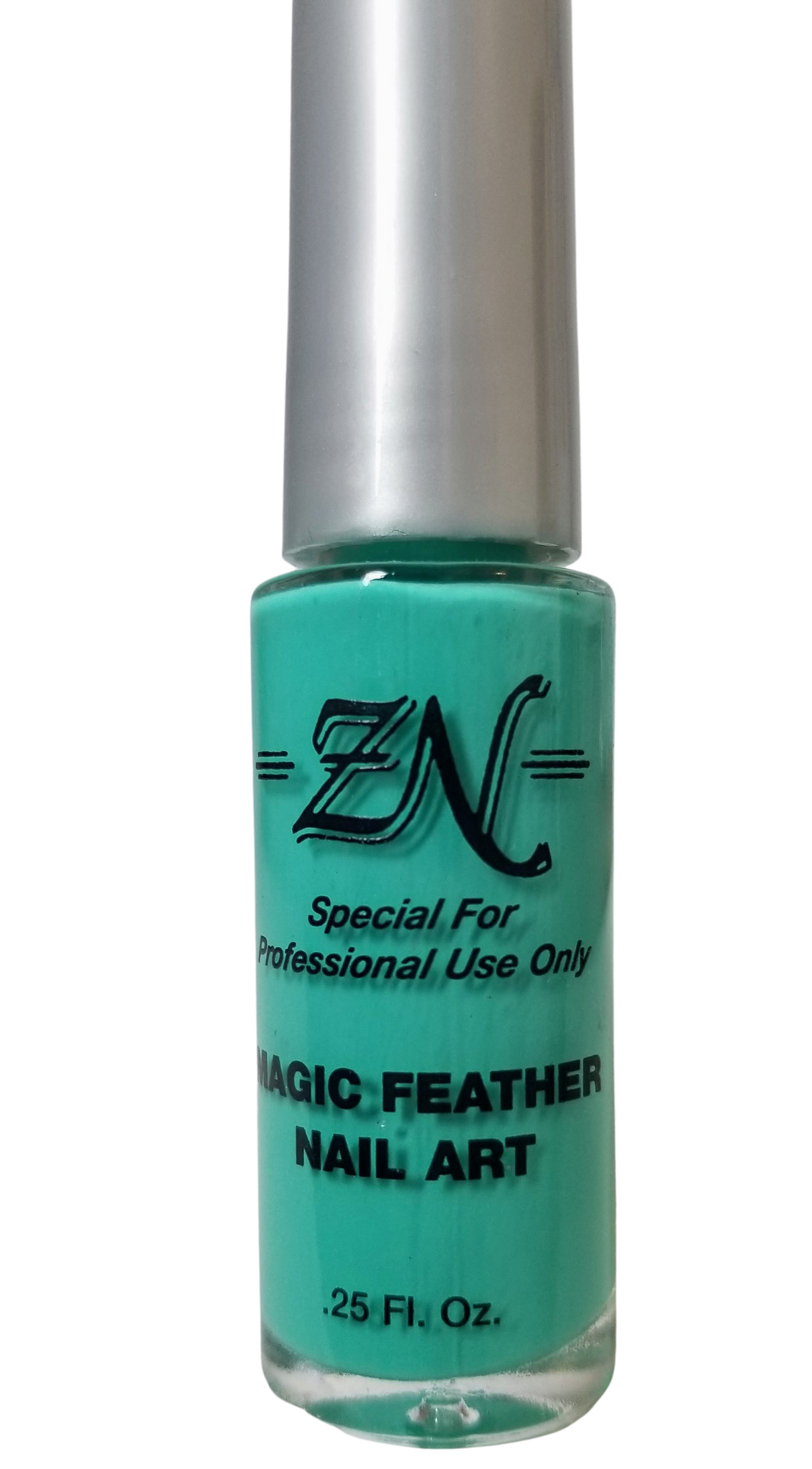 Magic Feather Nail Art - Teal - Tru-Form Nails & Cosmetics 
