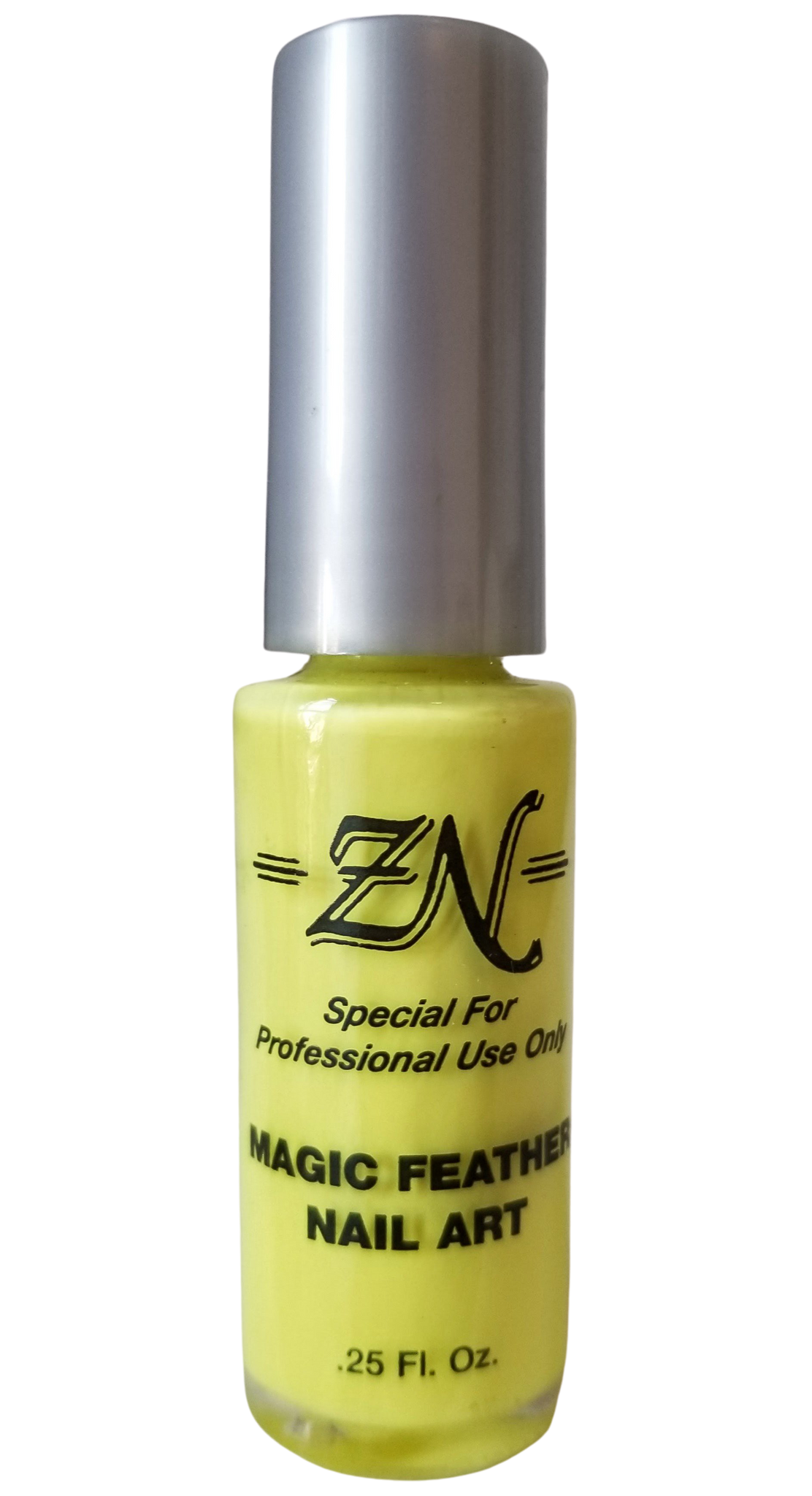 Magic Feather Nail Art - Neon Yellow - Tru-Form Nails & Cosmetics 