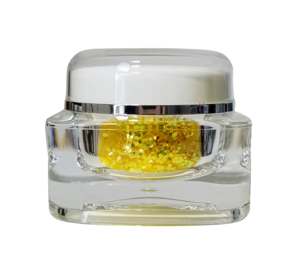 Canary Yellow Glitter - Tru-Form Nails & Cosmetics 