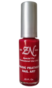 Magic Feather Nail Art - Red - Tru-Form Nails & Cosmetics 