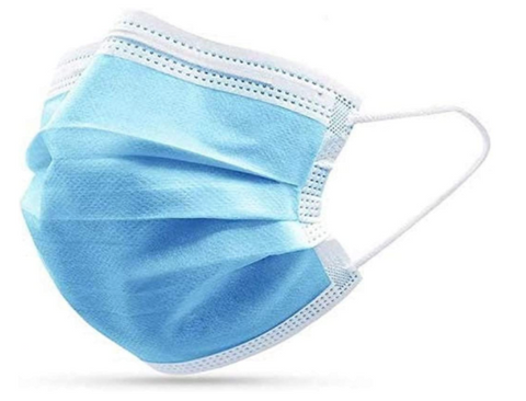 Premium 4-Ply Protective Filtration Disposable Face Mask